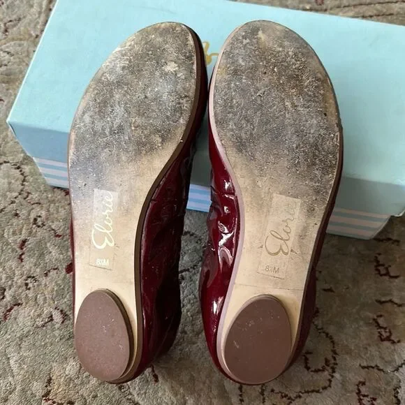 Elorie flats “Bella” - Ruby patent leather - Picture 5 of 7
